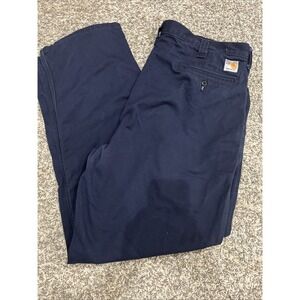 Men's carhartt FR blue pants (1766)